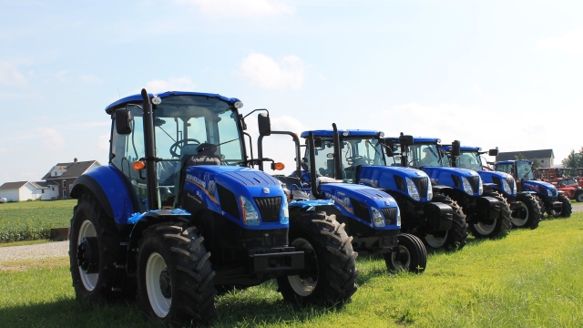 The Mighty Holland Tractor: Unleashing Agricultural Power