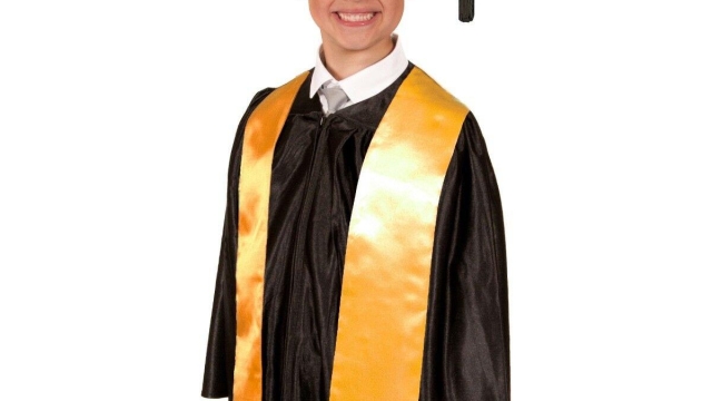 Little Graduates: A Stylish Look at Kids Graduation Gowns